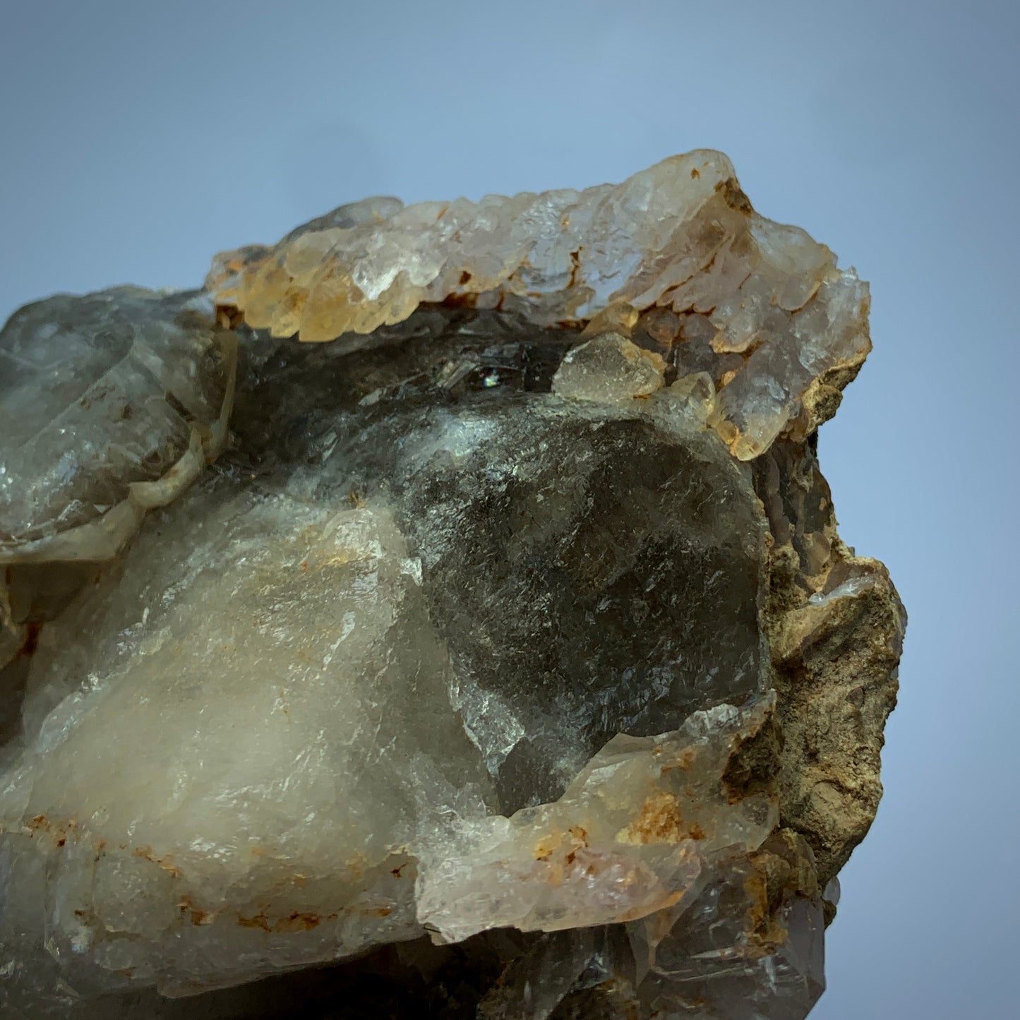 Polychromatic Quartz, 400g Quartz, Skeleton Quartz, Rose Quartz, Smoky Quartz, Window Quartz, Lazer Quartz, Faden Quartz, Afghanistan Crystal, Rare Quartz, Collector Specimen