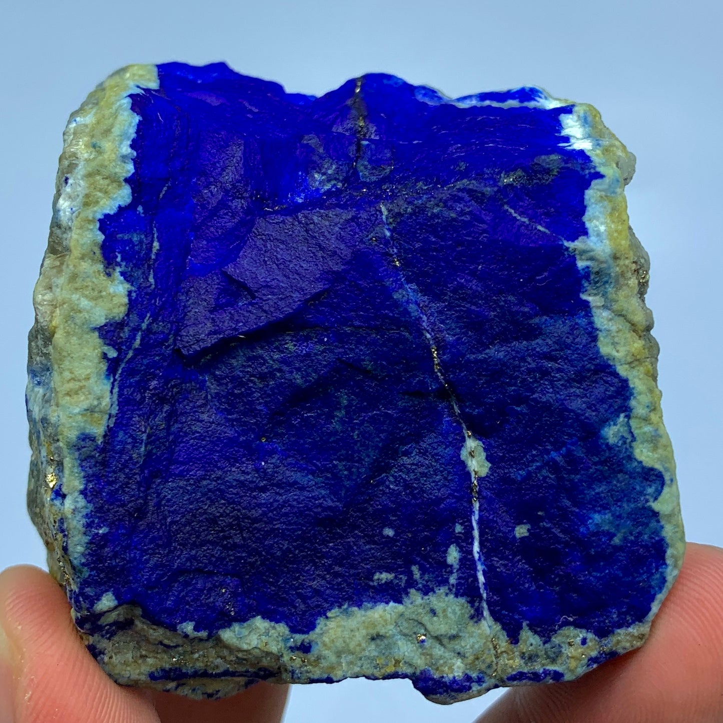 Lapis Lazuli Rough, 740 Carat, AAA Grade, Mine 4 Lapis, Royal Blue, Afghanistan Gemstone, Raw Lapis, Golden Pyrite, Carving Rough, Collector Specimen