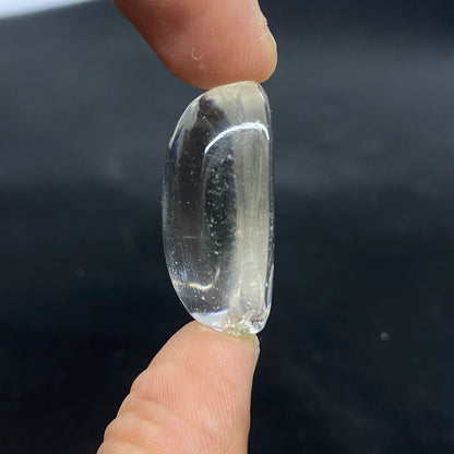 Natural Clear Quartz Polished Cabochon 85 Carats – Handmade from Pakistan