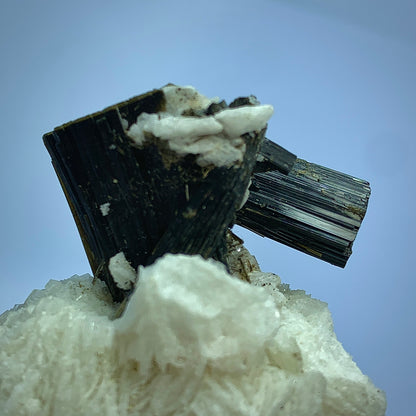 Green Cap Tourmaline, 479 Carat, Tourmaline in Albite, Pakistan Crystal, Albite Matrix, Tourmaline Specimen, Collector Crystal, Color Zone Tourmaline, Raw Tourmaline, Gemstone on Matrix