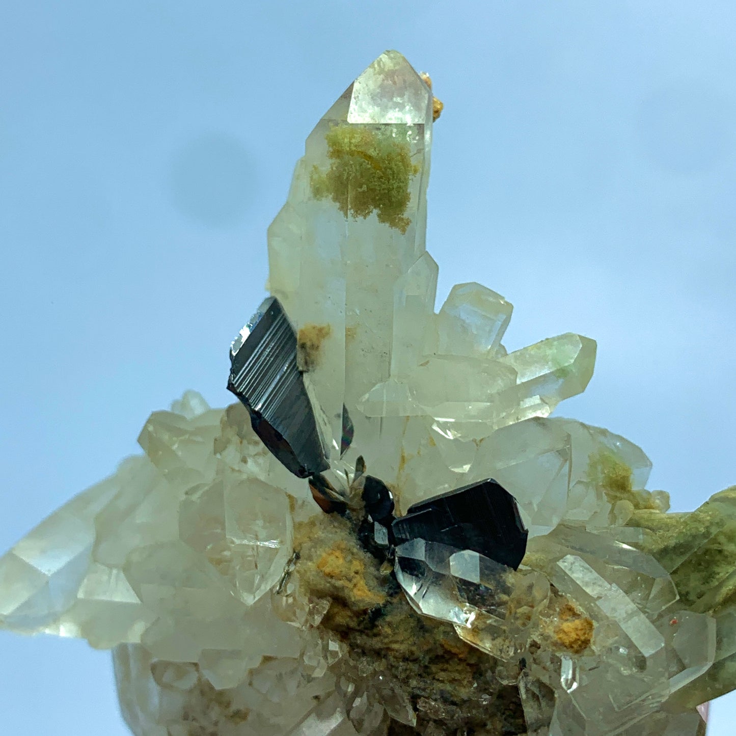 Brookite Crystal, 35 Grams, Chlorine Quartz, Brookite Matrix, Baluchistan Mine, Rare Mineral, Damage Free, Collector Specimen, Pakistan Crystal