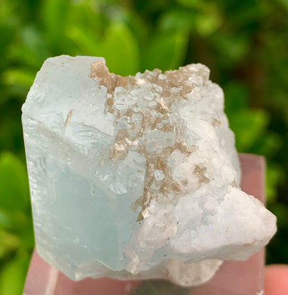 Natural Aquamarine Beautiful Termination Crystal Like Bunches of Needles Termination Crystals