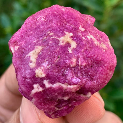 37 Grams Natural Pink Corundum Ruby Crystal from Afghanistan