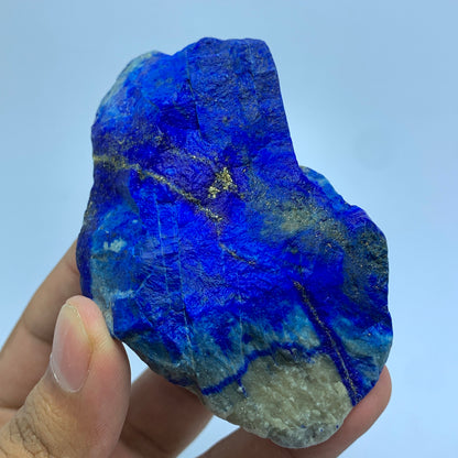 Lapis Lazuli Raw, Royal Blue Lapis, AAA Grade, 2345 Grams, 11725 Carats, Afghan Lapis, Natural Crystal, Golden Pyrite, Large Lapis, Mineral Specimen, Home Decor Crystal, Lapidary Rough, Carving Stone, Investment Stone, Deep Blue Lapis