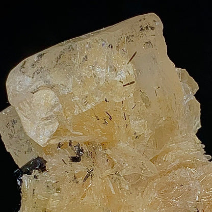 Topaz, Aquamarine, Albite, 220 Carats, 44 Grams, Skardu Pakistan, Himalayan Mineral, Triple Association, Gem Crystal, Collector Specimen, Miniature Specimen, Beryl, Topaz on Matrix