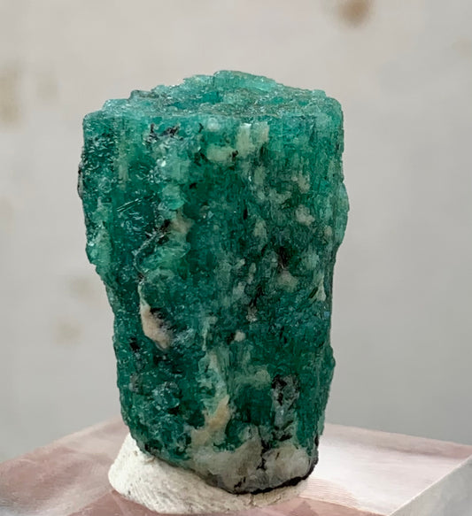 15 Grams Natural Emerald Green Crystal from Chitral Pakistan