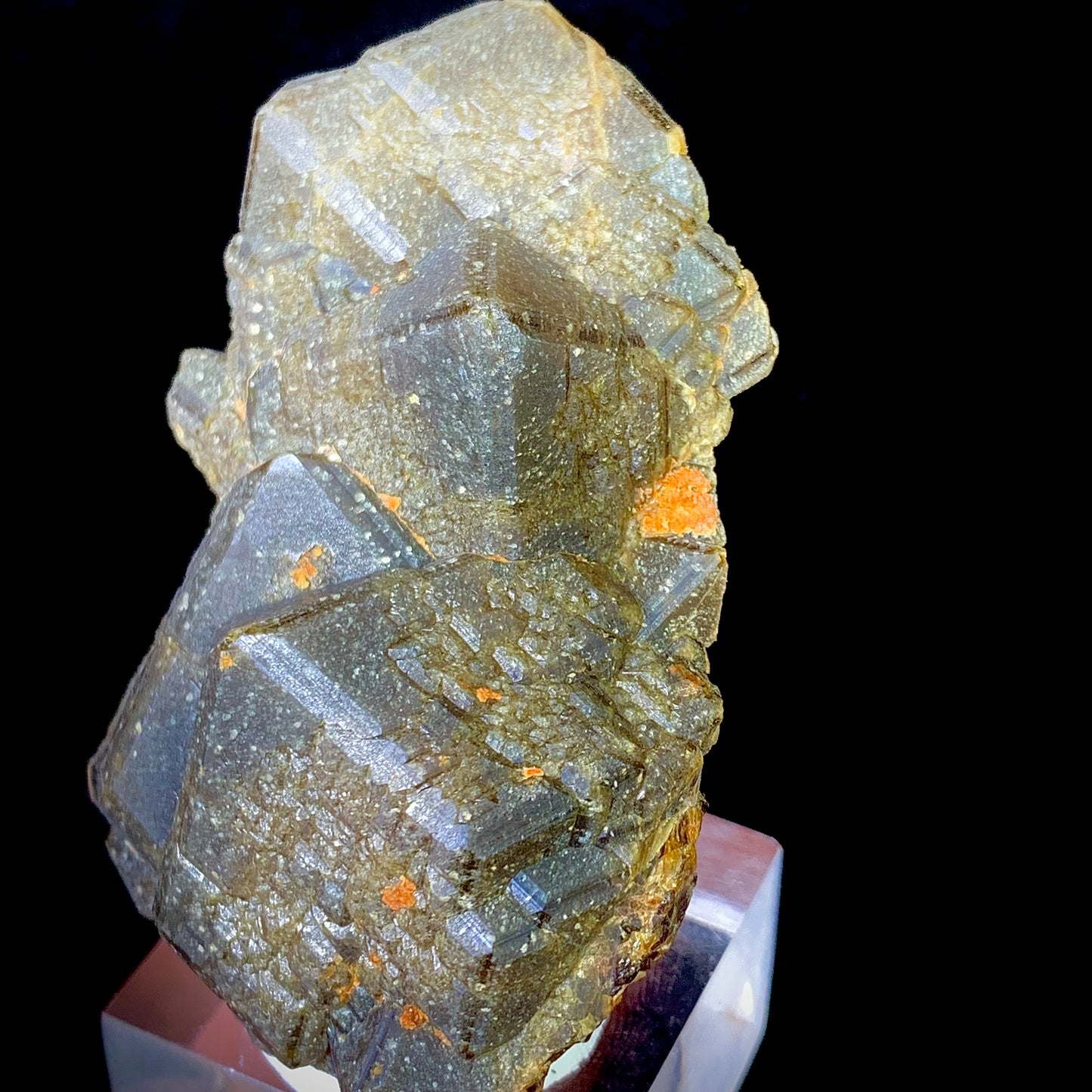 Andradite Garnet, Etched Crystal, 1125 Carats, 225 Grams, Skardu Pakistan, Rare Mineral, Natural Etching, Collector Specimen, Investment Stone, Grounding Stone, Crystal Dimensions, Garnet Specimen, Pakistan Mineral