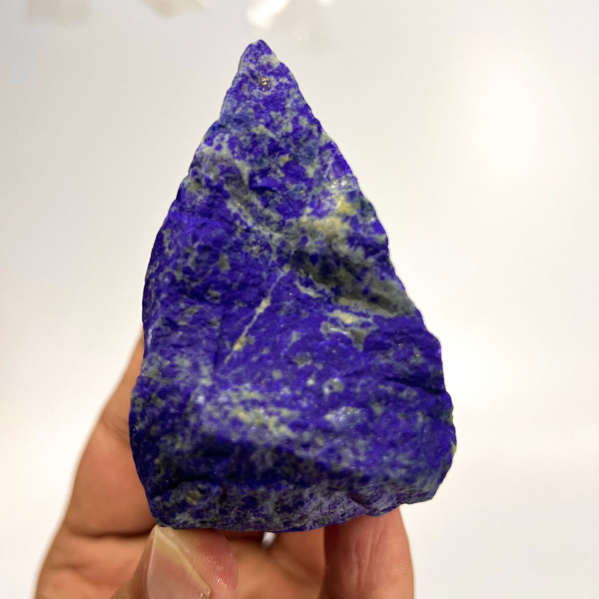 Square-profile rough Lapis Lazuli
Natural Afghan Lapis Lazuli cabinet specimen