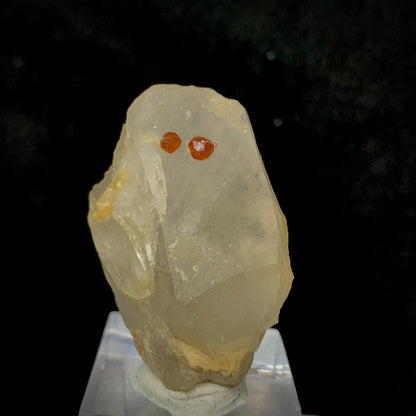 Spessartine Quartz, Garnet Inclusions, 160 Carats, 32 Grams, Pakistan Mineral, Sacral Chakra, Included Quartz, Collector Specimen, Miniature Specimen, Aesthetic Crystal