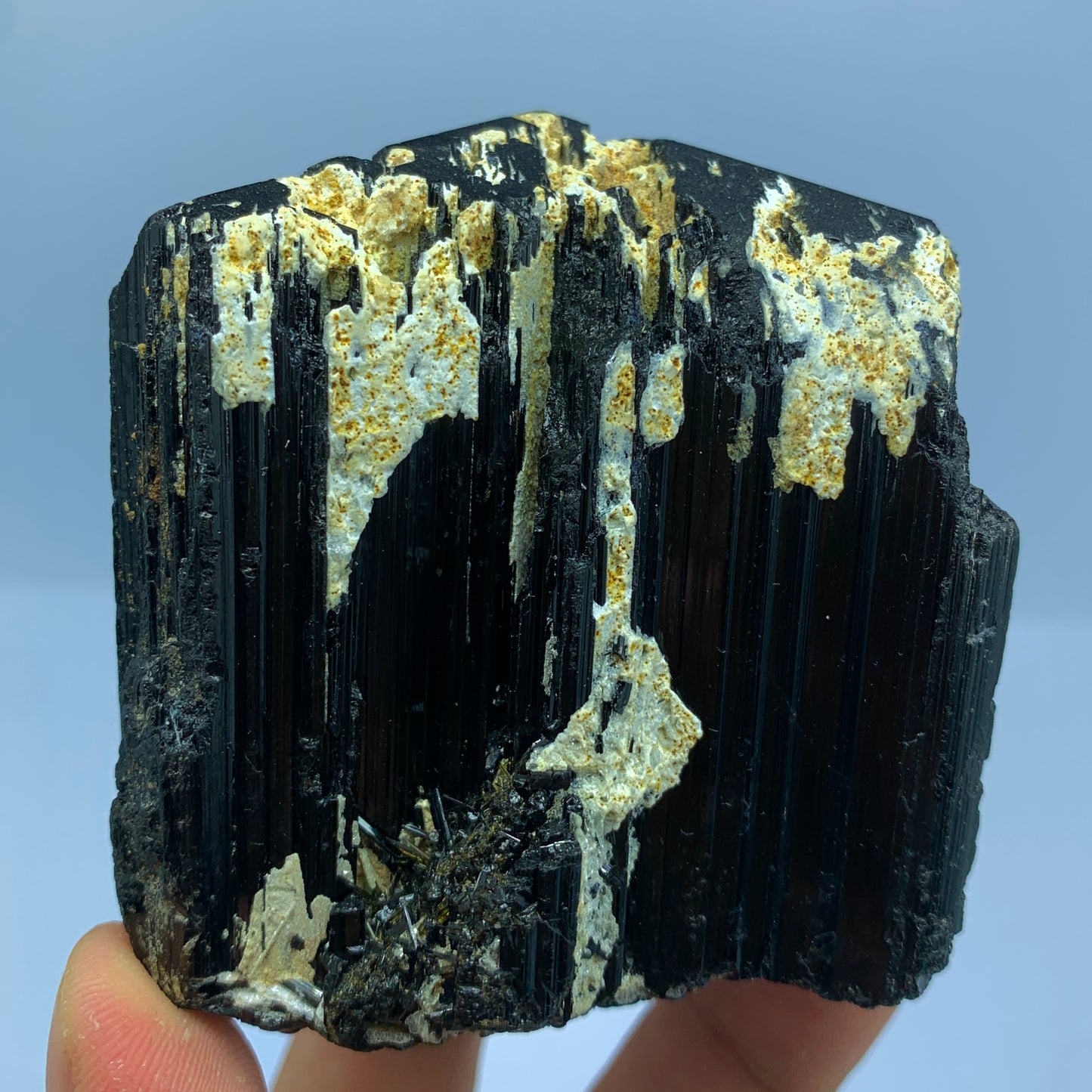 Black Tourmaline, Schorl Crystal, 1800 Carats, Etched Termination, Massive Crystal, Pakistan Mineral, Grounding Stone, Healing Crystal, Collector Specimen, Investment Stone, Tourmaline Crystal, Root Chakra, Crystal Dimensions