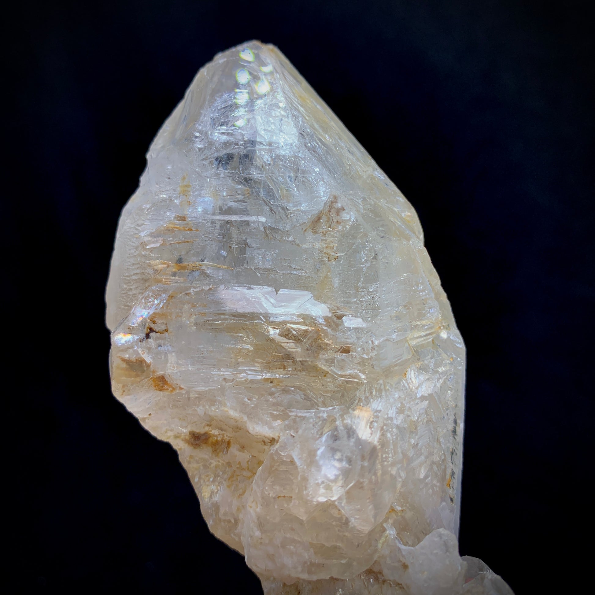 Skeleton Quartz, 2240 Carats, Fenster Quartz, Perfect Terminated, Large Crystal, Master Healer, Record Keeper, Collector Specimen, $\text{SiO}_2$, Quartz Crystal, Growth Interference, Investment Stone, Crystal Dimensions