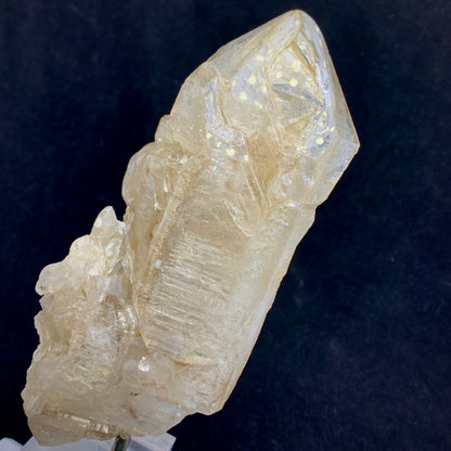 Skeleton Quartz, 2240 Carats, Fenster Quartz, Perfect Terminated, Large Crystal, Master Healer, Record Keeper, Collector Specimen, $\text{SiO}_2$, Quartz Crystal, Growth Interference, Investment Stone, Crystal Dimensions