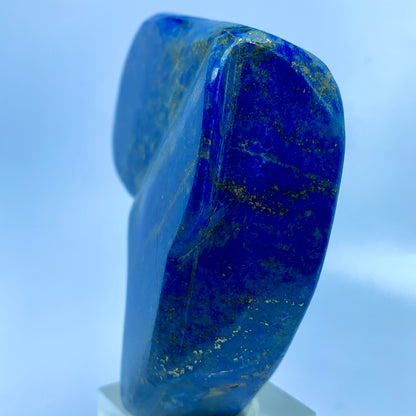 Lapis Lazuli Tumbled, 500g Lapis, Polished Crystal, High Grade, Blue Crystal, Healing Stone, Chakra Decor, Bulk Lapis, Golden Pyrite, Freeform Tumbled