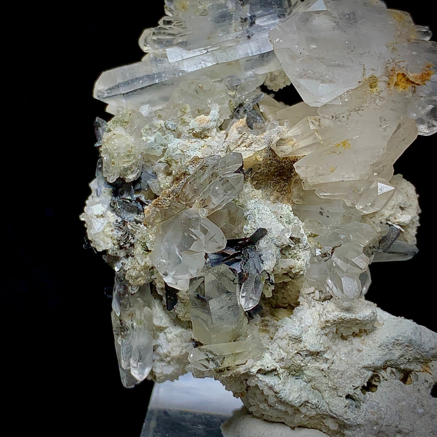 Brookite, Rare Mineral, Quartz, 320 Carats, 64 Grams, Pakistan Mineral,  Polymorph, Collector Specimen, Miniature Specimen, Tabular Crystal, Brookite on Quartz, High Luster