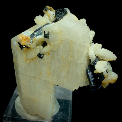 Fluorite Crystal, Schorl, Black Tourmaline, Feldspar Matrix, 605 Carat, Skardu Pakistan, Large Specimen, Collector Grade, Investment Mineral, Aesthetic Cluster