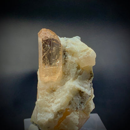 Imperial Topaz, Katlang Topaz, 88 Carat, Topaz Crystal, Pink Topaz, Rare Mineral, Pakistan Mineral, Matrix Specimen, Collector Grade, Solar Plexus, Crown Chakra, Investment Stone, Crystal Dimensions