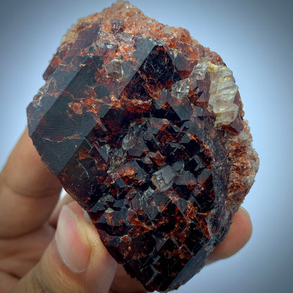 Rhodolite Garnet, Garnet Cluster, 1077 Carat, Quartz Matrix, January Birthstone, Collector Grade, Raw Garnet, Red Crystal, Raspberry Garnet, Birthstone Gift