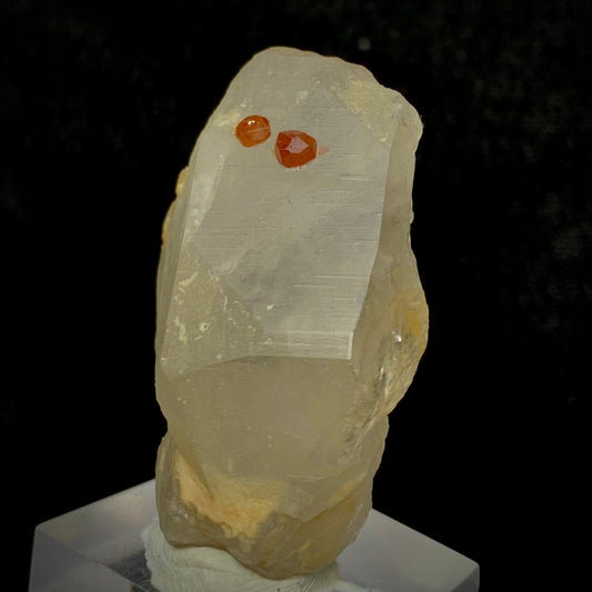 Spessartine Quartz, Garnet Inclusions, 160 Carats, 32 Grams, Pakistan Mineral, Sacral Chakra, Included Quartz, Collector Specimen, Miniature Specimen, Aesthetic Crystal