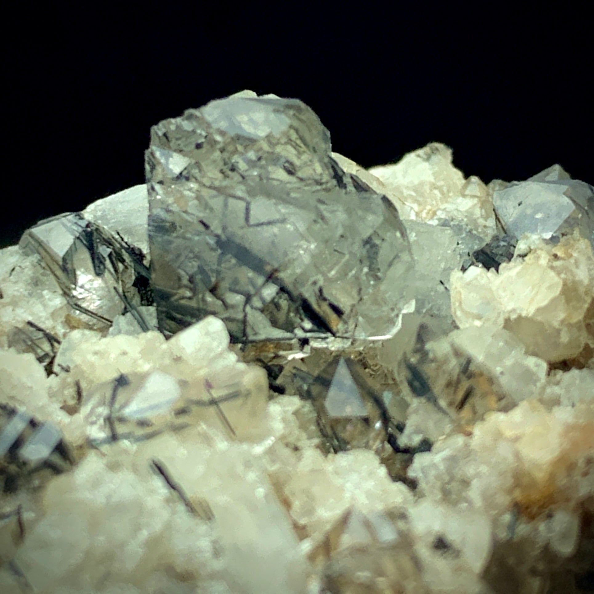 Rutile Quartz, Zagi Mine, Terminated Crystal, Lepidolite Matrix, 83 Grams, Pakistan Specimen, Rutile Quartz, Rare Mineral, Collector Specimen, Zagi Crystal, Quartz on Matrix