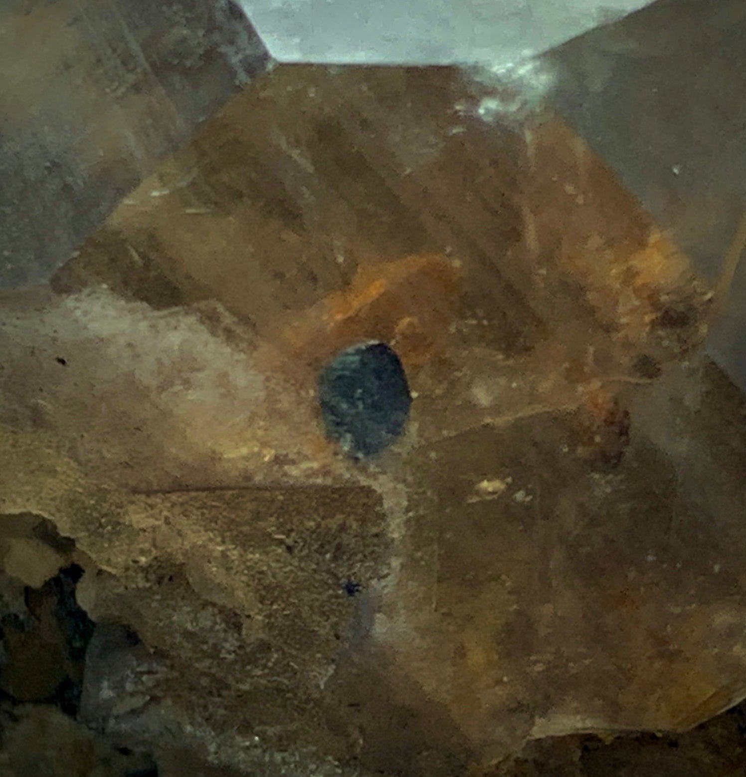 Smoky Quartz, Hematite Crystals, Quartz Cluster, 312 Carat, Terminated Quartz, Iridescent Mineral, Rainbow Quartz, Collector Grade, Grounding Stone, Root Chakra