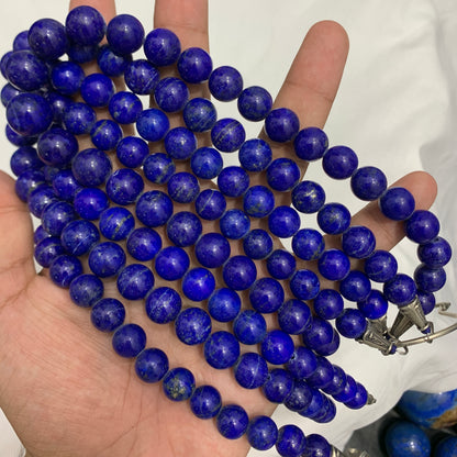 Lapis Lazuli beads, Royal Blue Lapis, AAA Grade, Afghan Lapis, Natural Crystal, Golden Pyrite, Large Lapis, Mineral Specimen, Home Decor Crystal, Lapidary Rough, Carving Stone, Investment Stone, Deep Blue Lapis