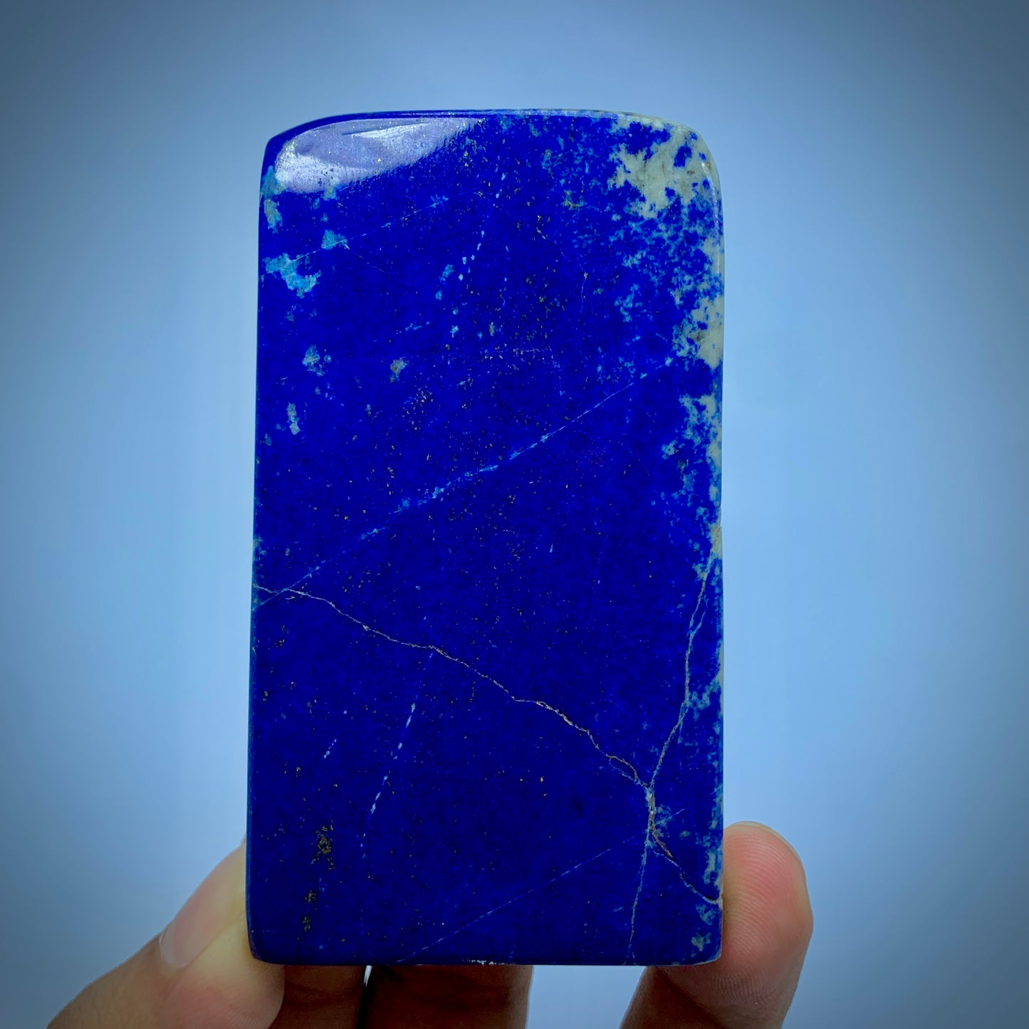 Lapis Lazuli Tumbled, 926 Carat, Mine 4 Lapis, Deep Blue, Polished Stone, Afghan Lapis, Golden Pyrite, Freeform Stone, Decor Piece, High Quality