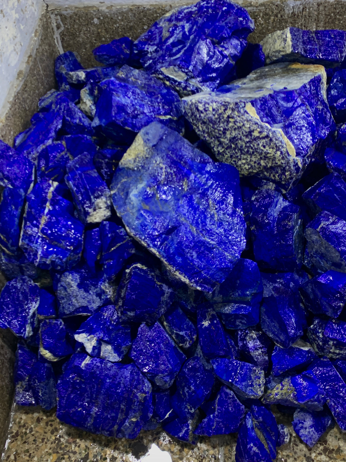 AAA Grade Lapis Lazuli Lot – Top Royal Blue Color, Mine 4 Afghanistan