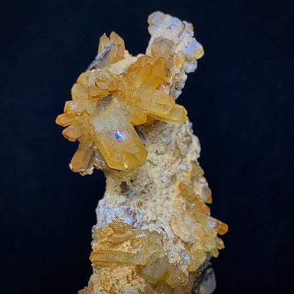 Brookite, Rare Mineral, Quartz Cluster, 550 Carats, 110 Grams, Pakistan Mineral, Polymorph, Collector Specimen, Cabinet Specimen, Tabular Crystal, Brookite on Quartz, High Luster