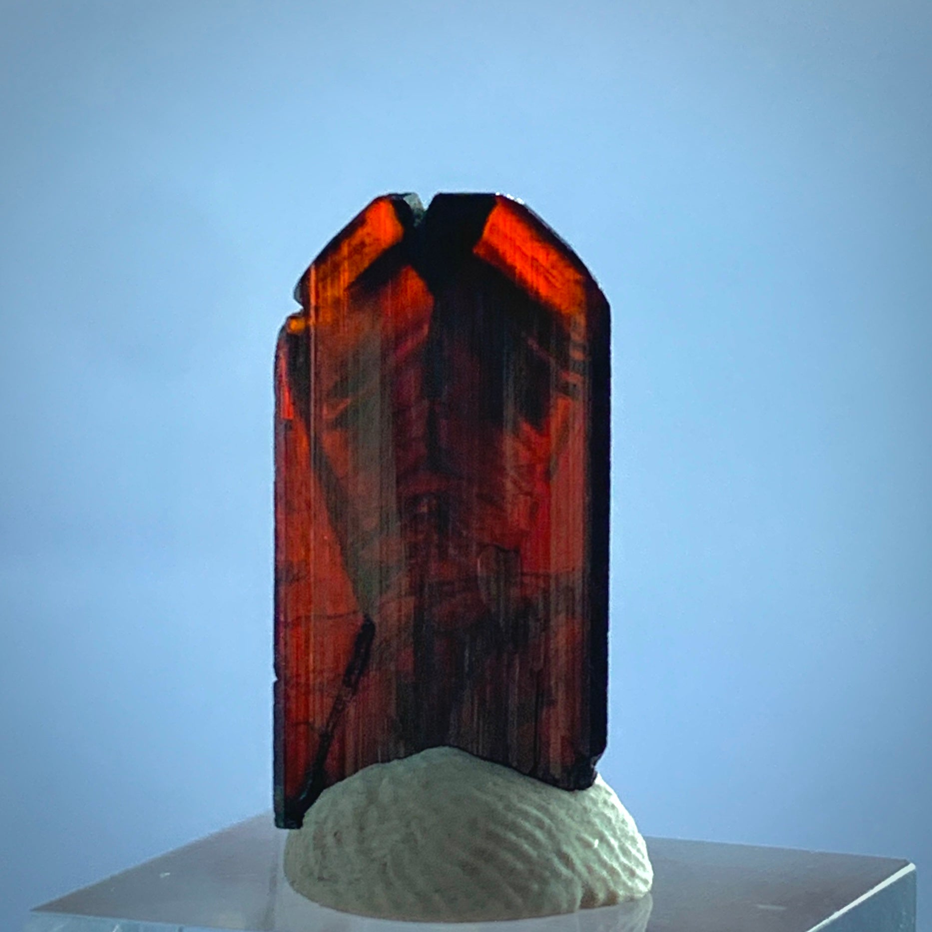 Brookite Crystal, 3.30 Carat, Reddish Brown, Rare Mineral, Pakistan Crystal, Titanium Dioxide, Mineral Specimen, Collector Crystal, Crystal Point
