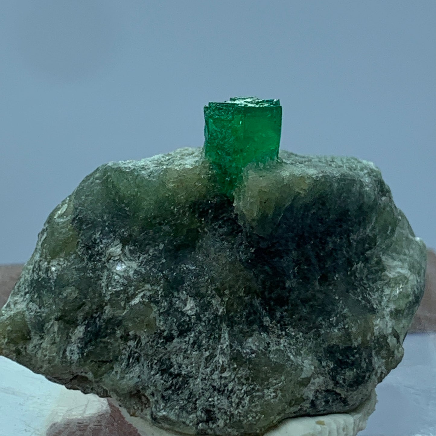 Emerald Crystal, Raw Emerald, Vivid Green Emerald, 35 Carat, Swat Emerald, Pakistan Gemstone, Mineral Specimen, Green Crystal, Collector Stone, Raw Stone, Natural Emerald