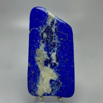 Lapis Lazuli Slab, 780 Carats, Afghanite Inclusion, Fluorescent Mineral, Polished Slab, Afghanistan Mineral, Rare Mineral, Third Eye Chakra, Collector Specimen, Investment Stone, Lapis Lazuli, Display Slice, Crystal Dimensions