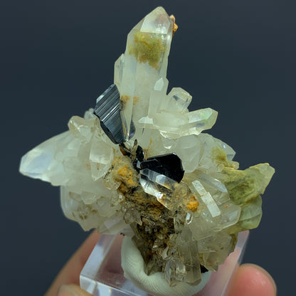 Brookite Crystal, 35 Grams, Chlorine Quartz, Brookite Matrix, Baluchistan Mine, Rare Mineral, Damage Free, Collector Specimen, Pakistan Crystal