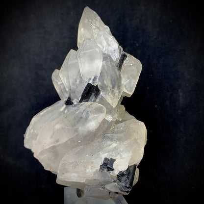 Black Tourmaline Quartz, Tourmalinated Quartz, 2115 Carats, 423 Grams, Included Quartz, Protection Crystal, Grounding Stone, Quartz Cluster, Collector Specimen, Needle Inclusions, Massive Specimen