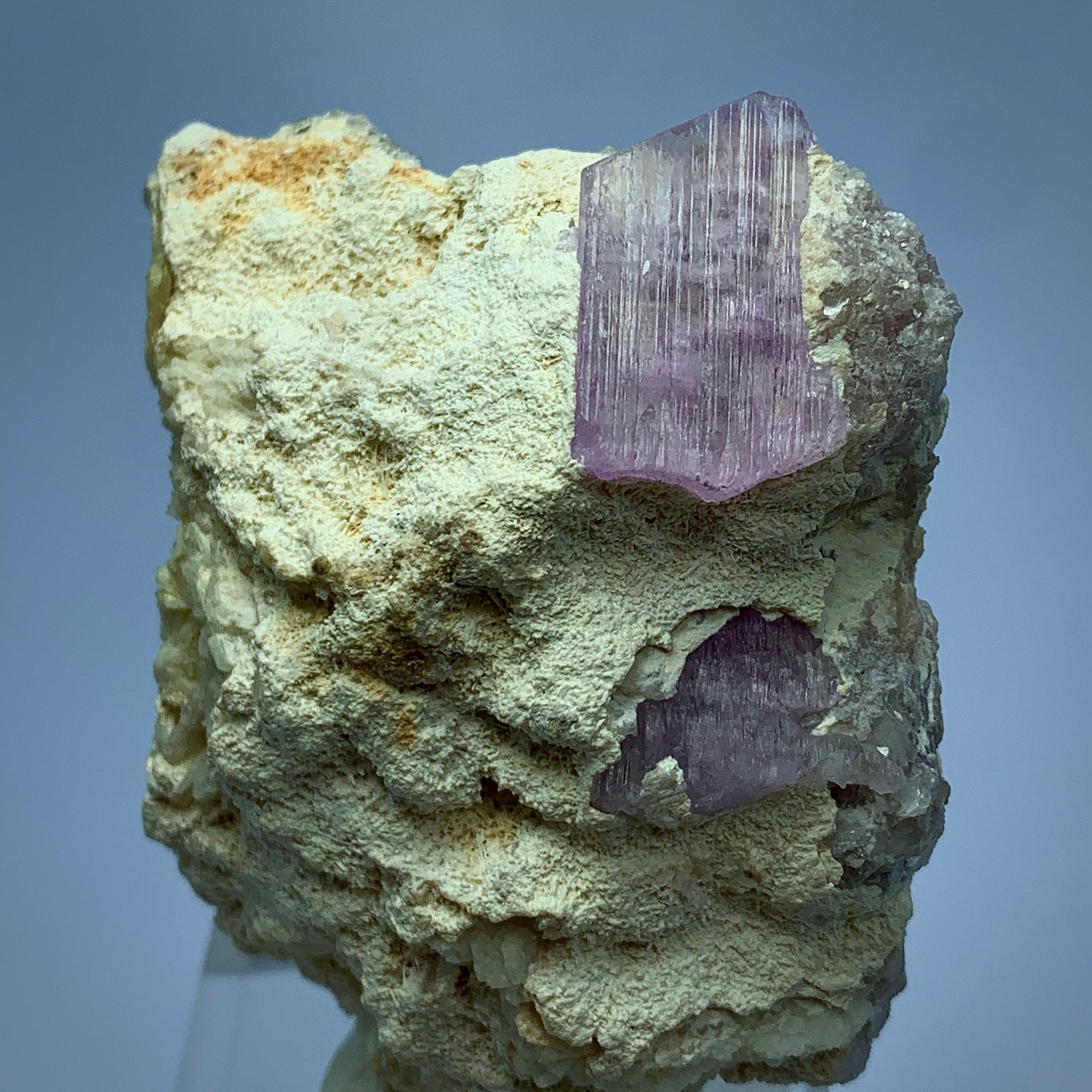 Kunzite in Matrix, 363 Carat, Raw Kunzite, Feldspar, Spodumene, Afghanistan Crystal, Pink Kunzite, Rough Gemstone, Mineral Specimen, Collector Crystal