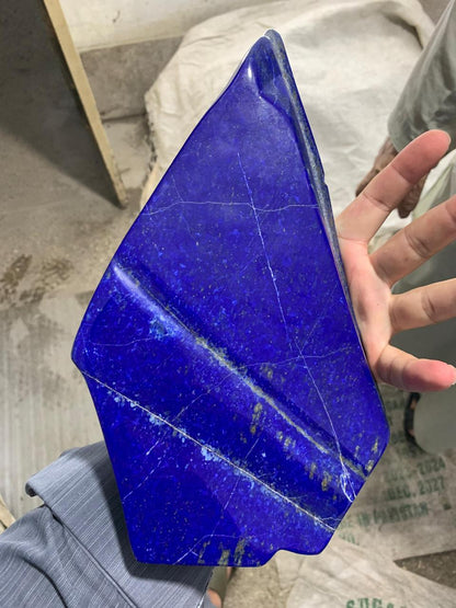 Wholesale Natural Lapis Lazuli Freeform Polished Tumbled Lot – 100 KG Top Blue Color