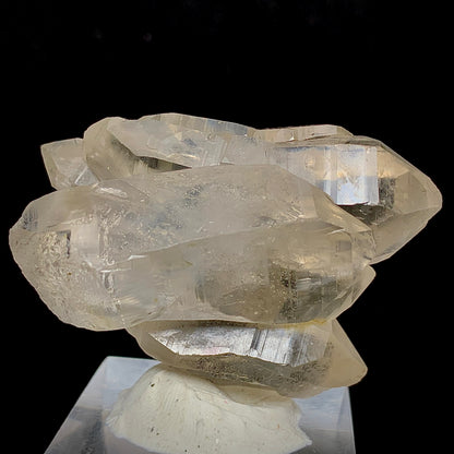 Gwindel Quartz, Tourmaline Included Quartz, Rare Quartz, Twisted Crystal, Skardu Pakistan, Collector Specimen, Investment Grade, Rare Mineral, Himalayan Quartz, Schorl, Aesthetic Crystal, Crystal Healing, Natural Rarity
