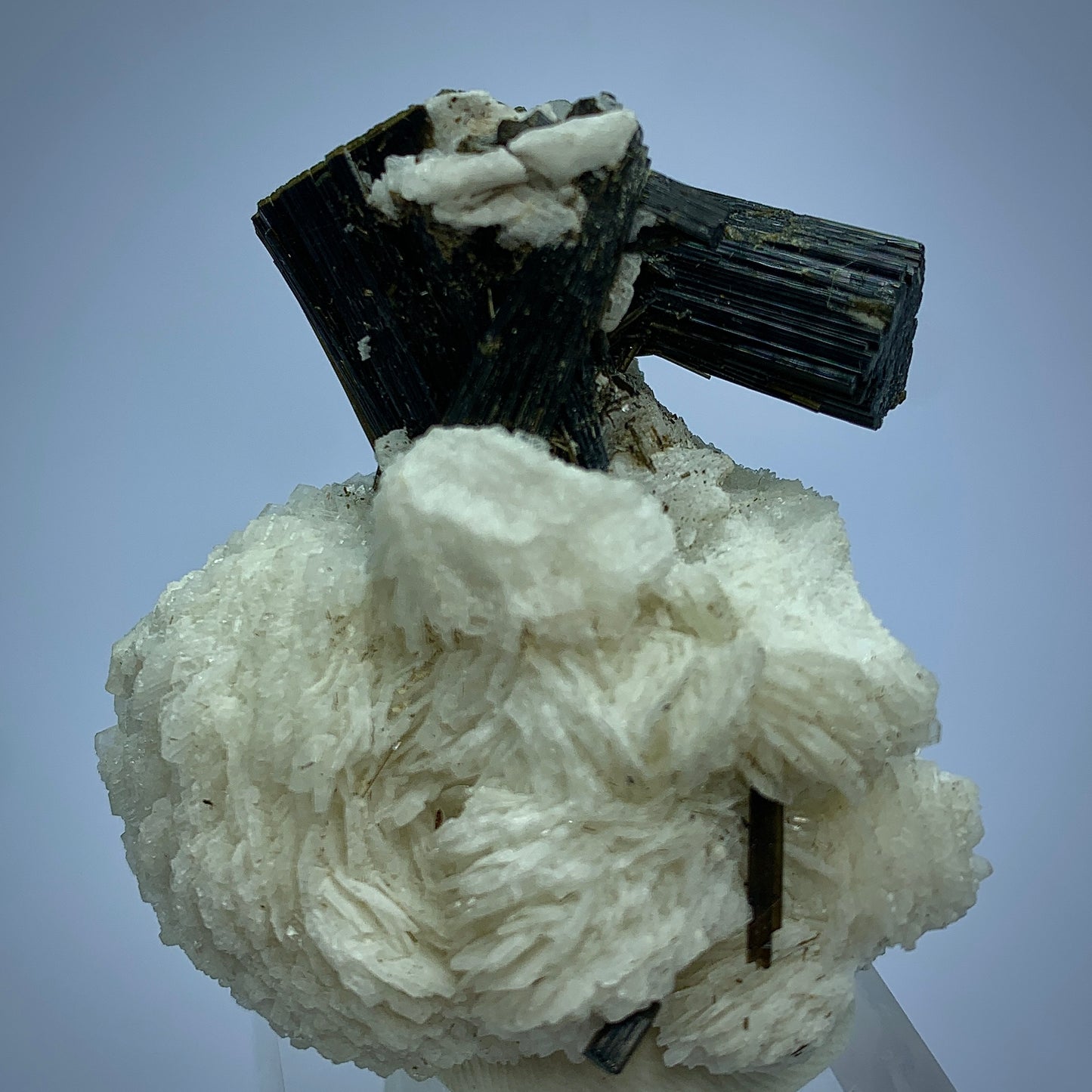 Green Cap Tourmaline, 479 Carat, Tourmaline in Albite, Pakistan Crystal, Albite Matrix, Tourmaline Specimen, Collector Crystal, Color Zone Tourmaline, Raw Tourmaline, Gemstone on Matrix