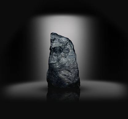 Hematite Crystal, Metallic Luster, 17.9 Carats, 3.58 Grams, Pakistan Mineral, Root Chakra, Grounding Stone, $\text{Fe}_2\text{O}_3$, Collector Specimen, Miniature Specimen, Iron Ore, Healing Crystal, Hematite