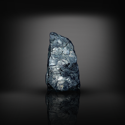 Hematite Crystal, Metallic Luster, 17.9 Carats, 3.58 Grams, Pakistan Mineral, Root Chakra, Grounding Stone, $\text{Fe}_2\text{O}_3$, Collector Specimen, Miniature Specimen, Iron Ore, Healing Crystal, Hematite