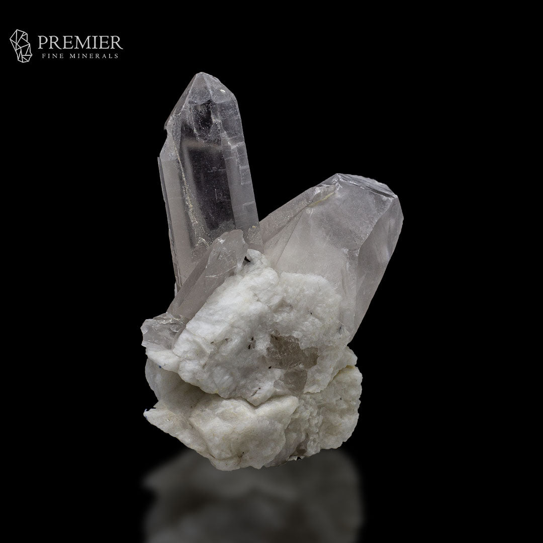 Natural Quartz matrix cluster
Himalayan Quartz specimen
Lemurian Quartz striations