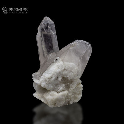 Natural Quartz matrix cluster
Himalayan Quartz specimen
Lemurian Quartz striations