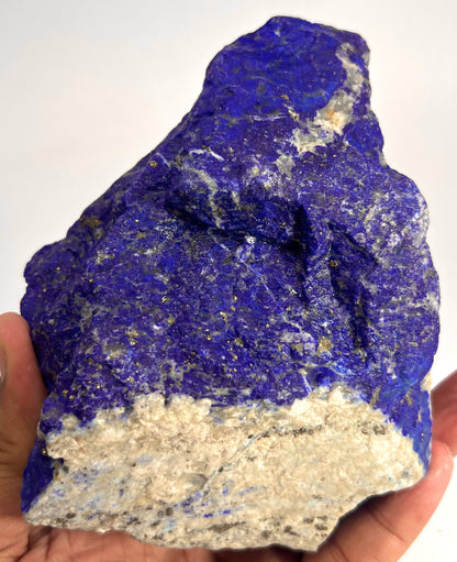 Rough Lapis Lazuli Specimen – Natural Unpolished Mineral