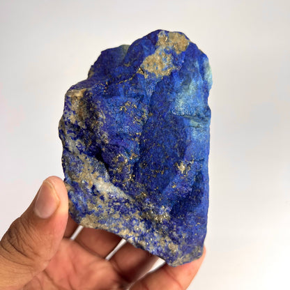 Lapis Lazuli, Lazurite, Afghanistan Minerals, Polished Gemstone, Royal Blue Lapis, Pyrite Inclusions, Lapis Block, Display Specimen