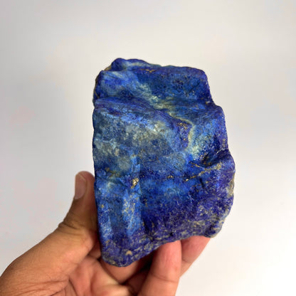 Lapis Lazuli, Lazurite, Afghanistan Minerals, Polished Gemstone, Royal Blue Lapis, Pyrite Inclusions, Lapis Block, Display Specimen