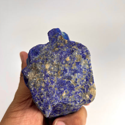 Lapis Lazuli, Lazurite, Afghanistan Minerals, Polished Gemstone, Royal Blue Lapis, Pyrite Inclusions, Lapis Block, Display Specimen