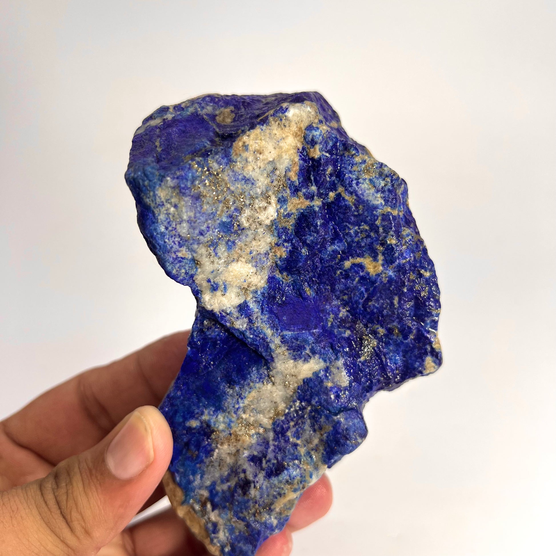 Lapis Lazuli, Lazurite, Afghanistan Minerals, Polished Gemstone, Royal Blue Lapis, Pyrite Inclusions, Lapis Block, Display Specimen