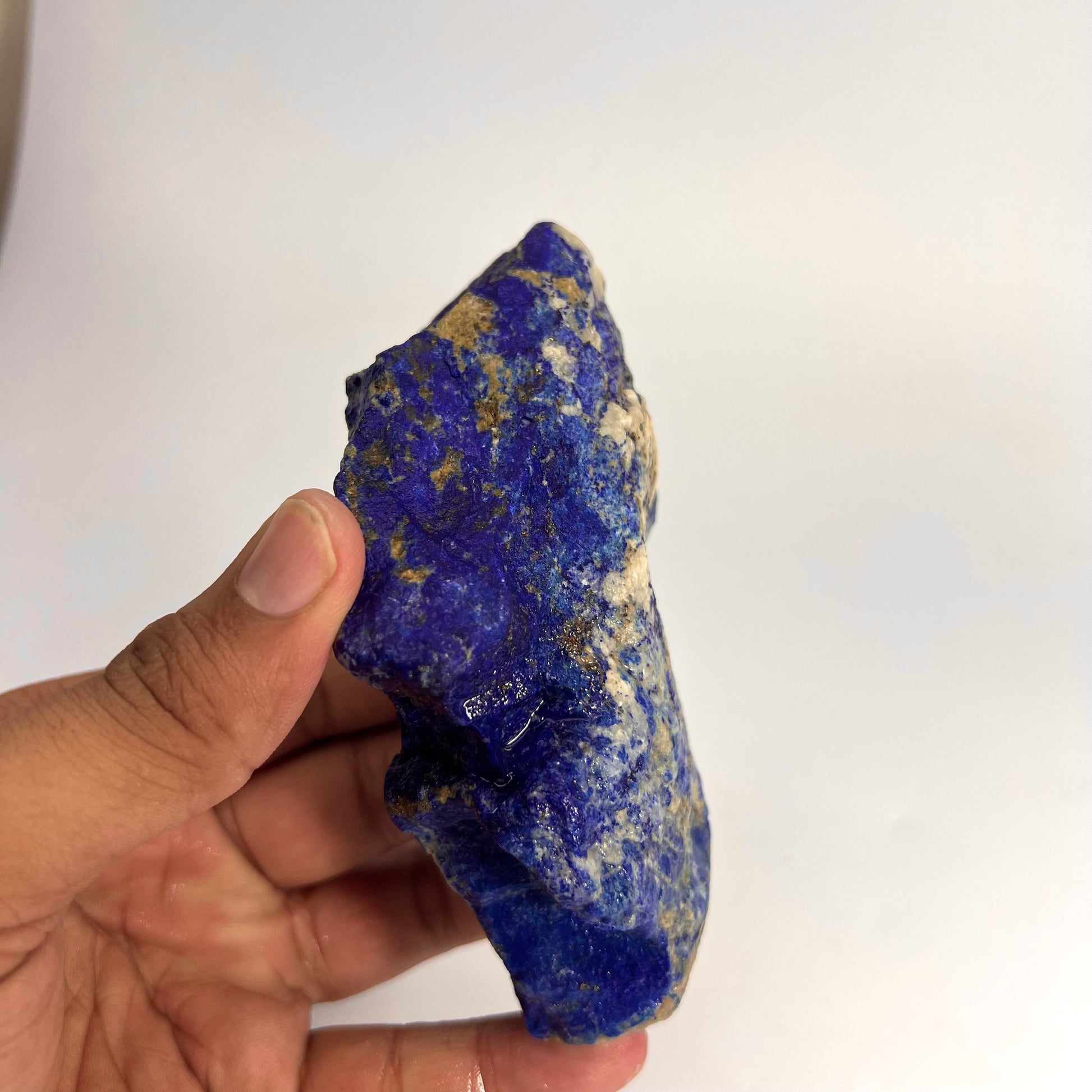 Lapis Lazuli, Lazurite, Afghanistan Minerals, Polished Gemstone, Royal Blue Lapis, Pyrite Inclusions, Lapis Block, Display Specimen