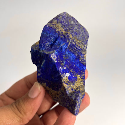 Lapis Lazuli, Lazurite, Afghanistan Minerals, Polished Gemstone, Royal Blue Lapis, Pyrite Inclusions, Lapis Block, Display Specimen