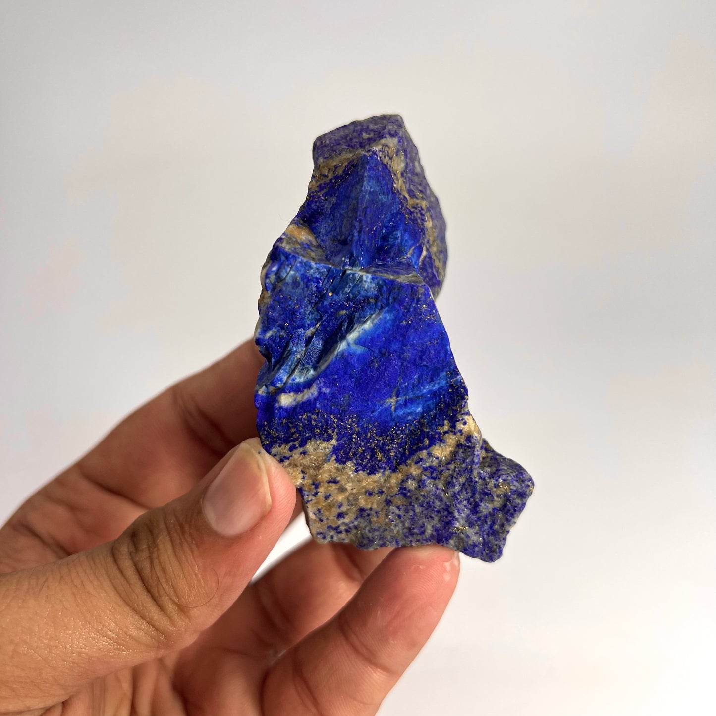 Lapis Lazuli, Lazurite, Afghanistan Minerals, Polished Gemstone, Royal Blue Lapis, Pyrite Inclusions, Lapis Block, Display Specimen
