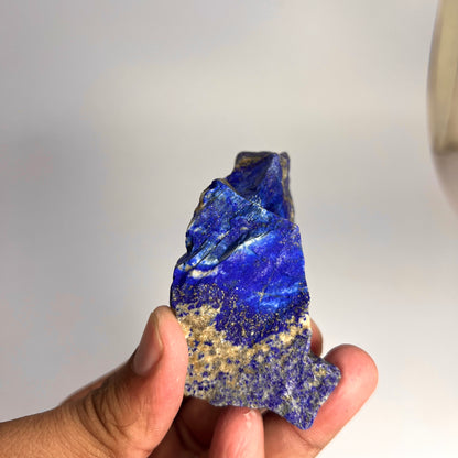 Lapis Lazuli, Lazurite, Afghanistan Minerals, Polished Gemstone, Royal Blue Lapis, Pyrite Inclusions, Lapis Block, Display Specimen